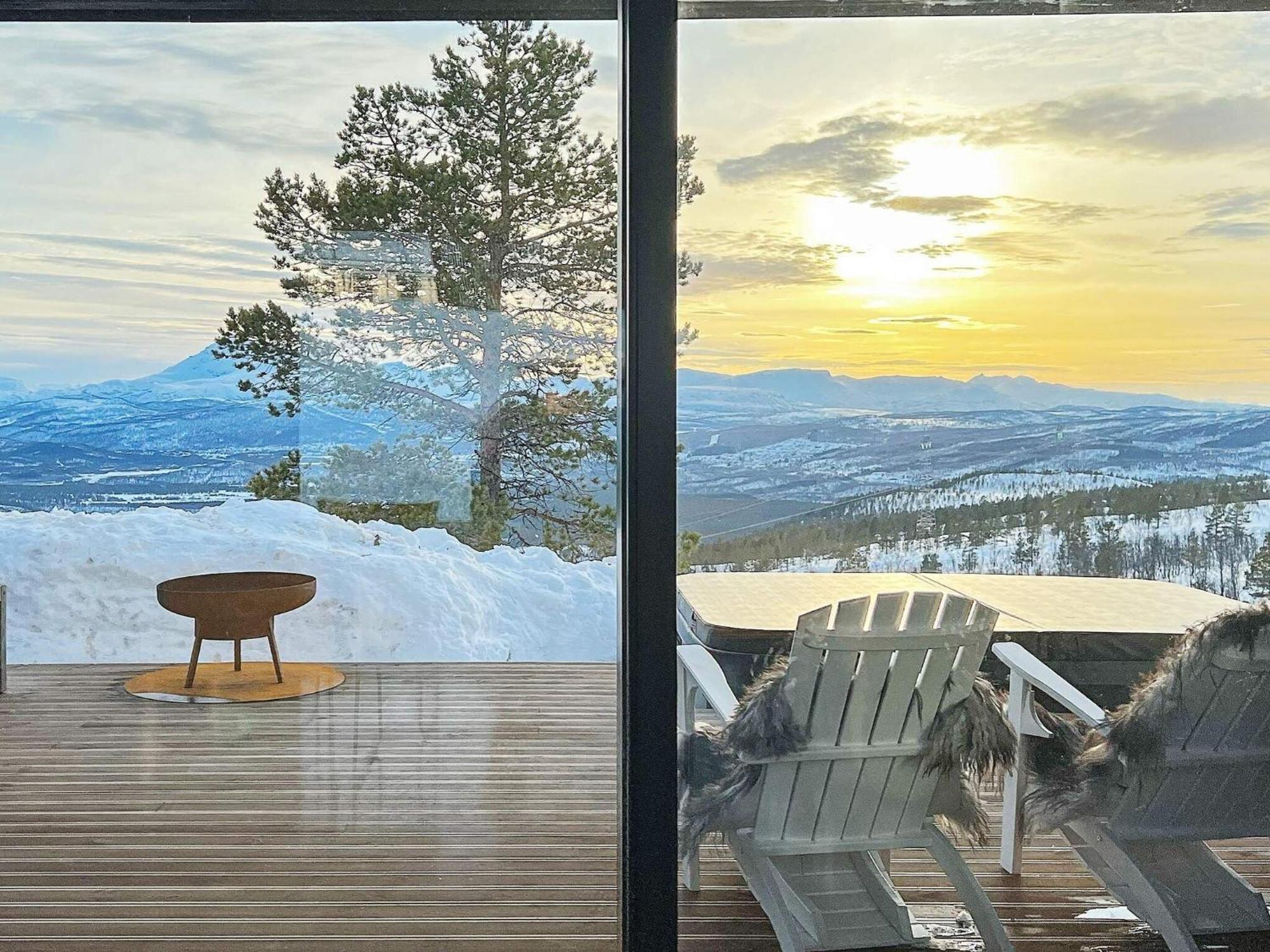 Holiday Home Moen Moen i Målselv Esterno foto
